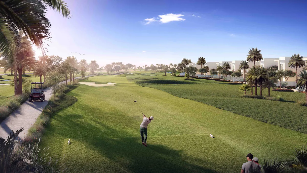 The open fairways and landscaped golf-side setting of Golf Links